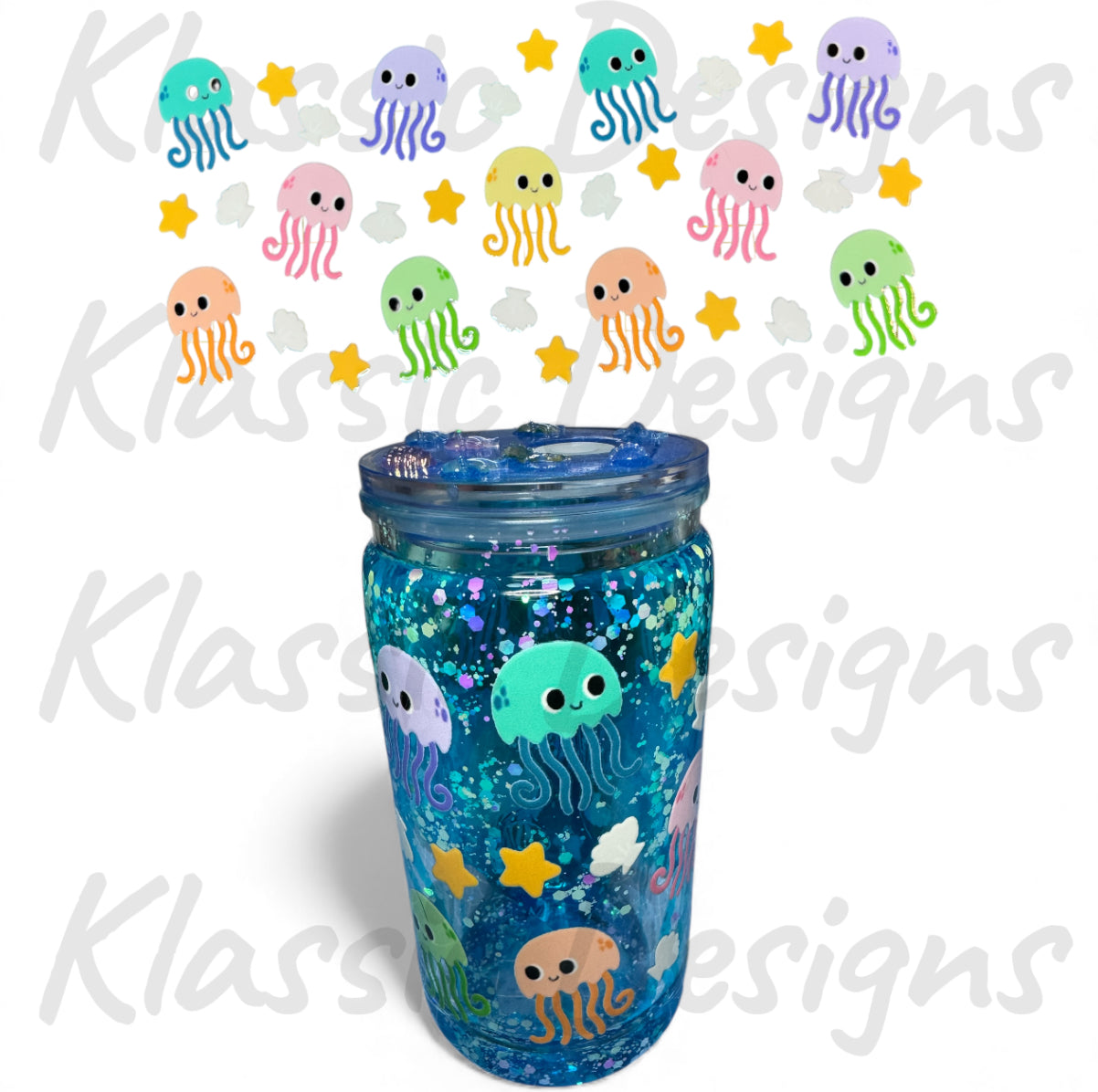 PRE-MADE Jellyfish Lava Drip - 16oz