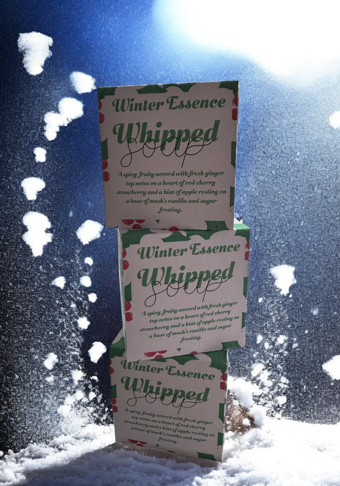 Winter Essence Whipped Soap