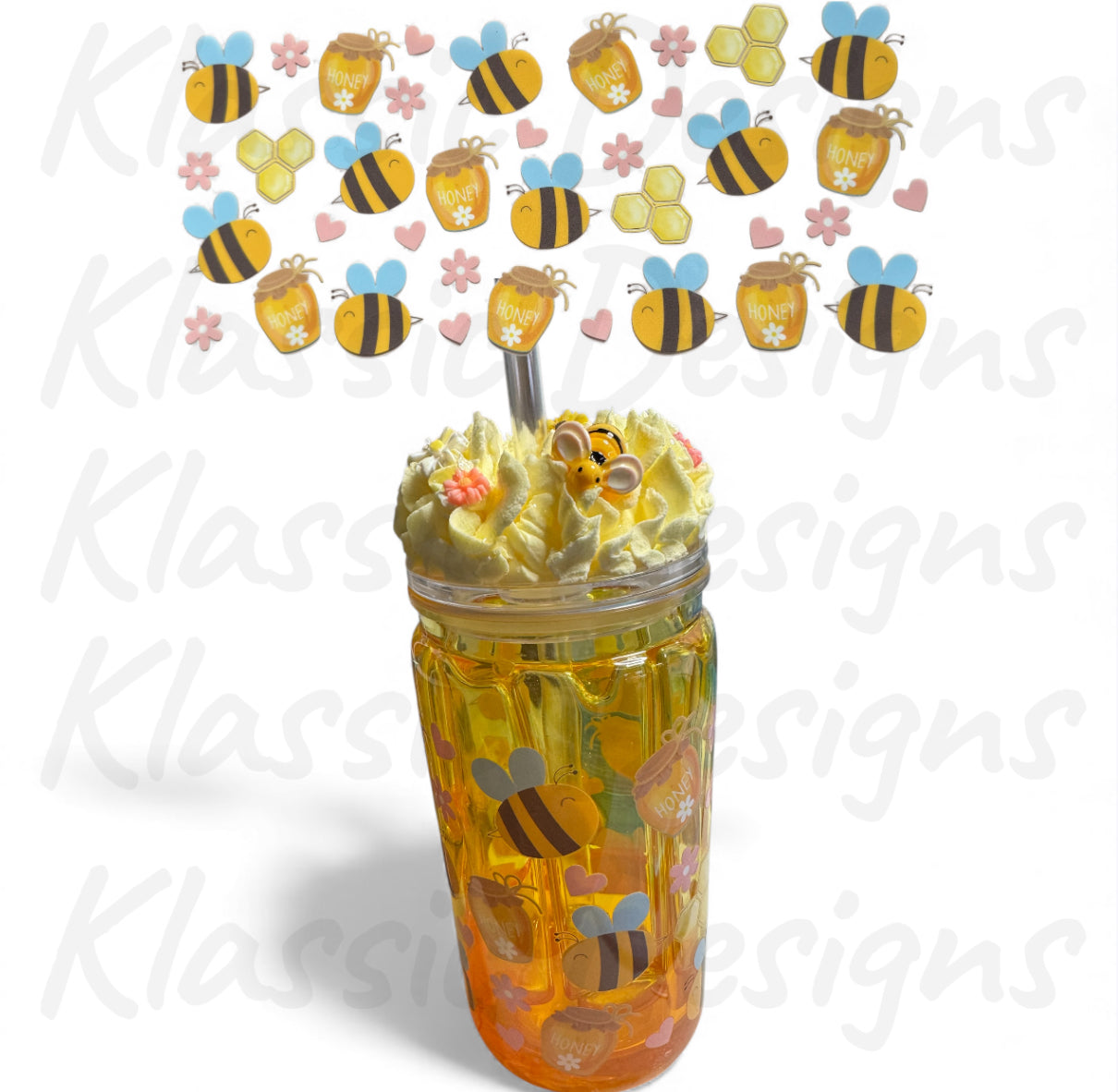 PRE-MADE Honey and Bees - 16oz