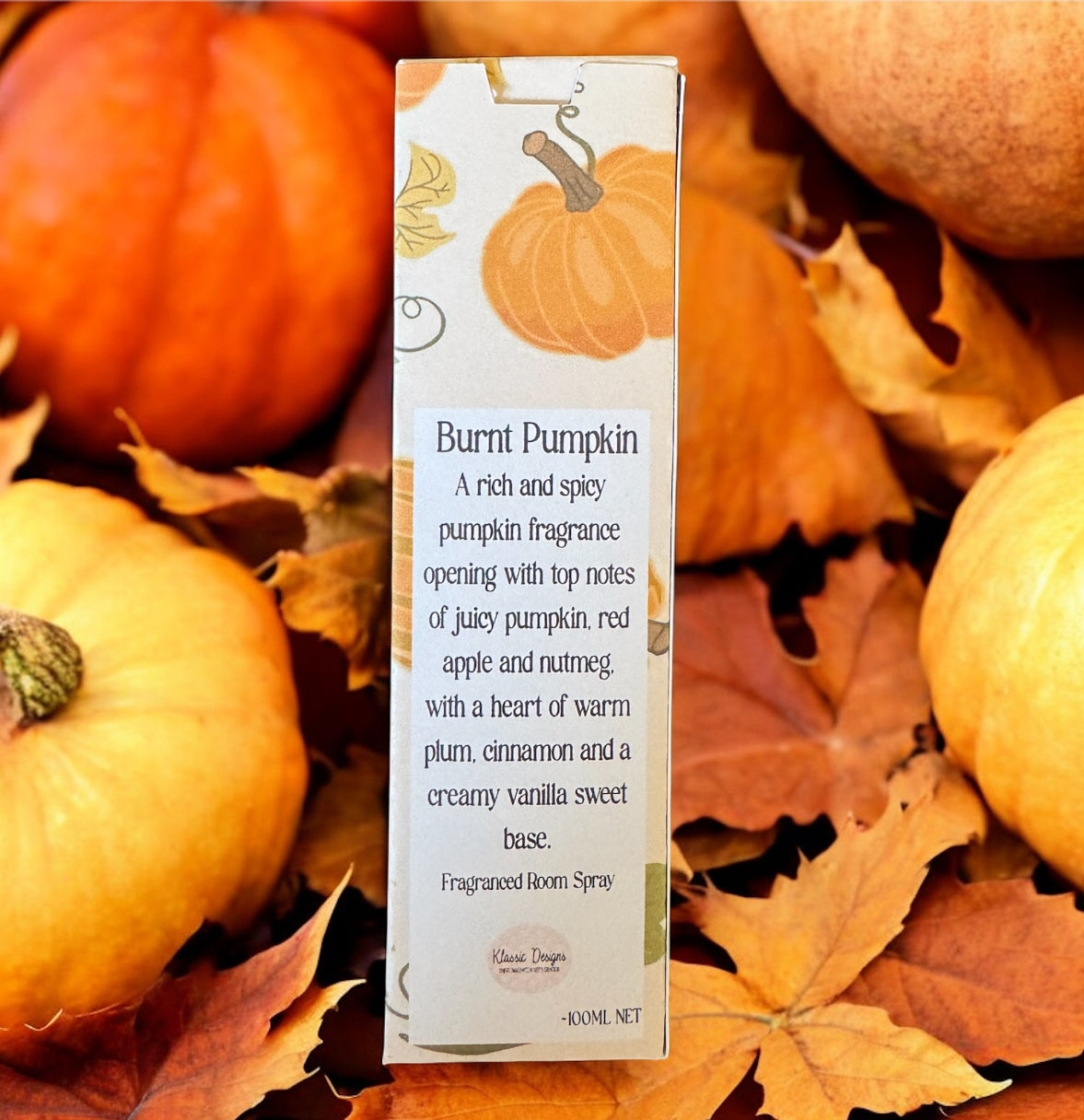 Burnt Pumpkin Room Spray