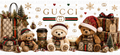 Bear Xmas 2 UVDTF Wrap