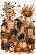 Glam Autumn Girl UVDTF Wrap
