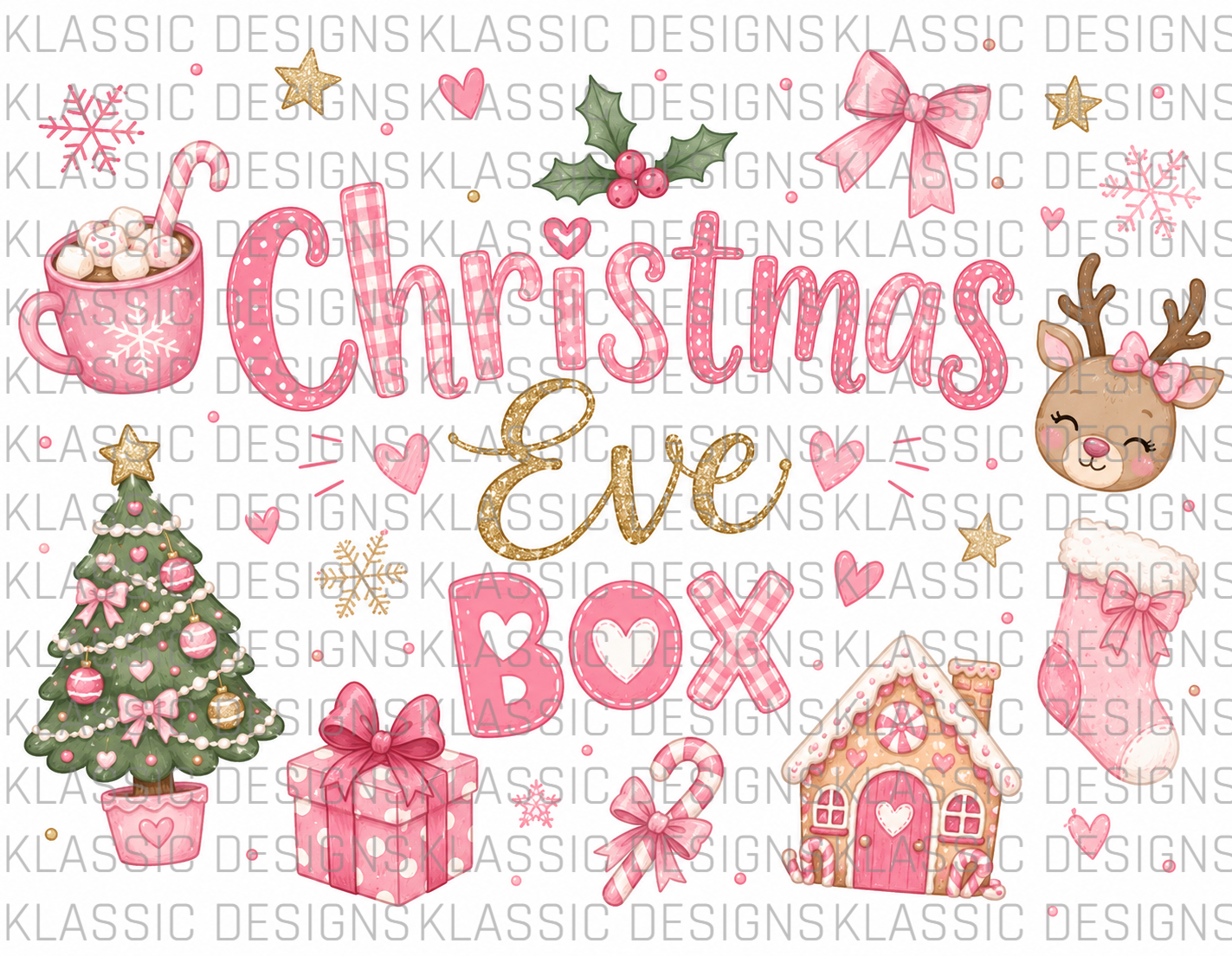 #17 Pink Theme Christmas Eve Box