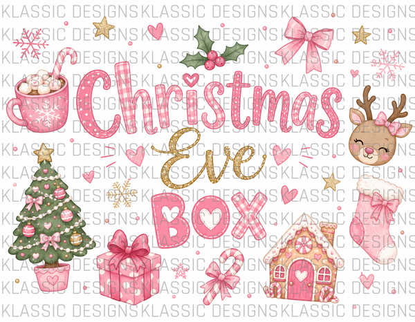 #17 Pink Theme Christmas Eve Box