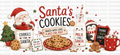 Santa's Cookies UVDTF Wrap
