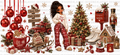 #1 Xmas Glam Girl UVDTF Wrap