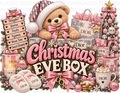#2 Bear Christmas Eve Box UVDTF Wrap