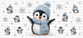 #1 Penguin UVDTF Wrap