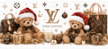 Xmas Bear UVDTF Wrap