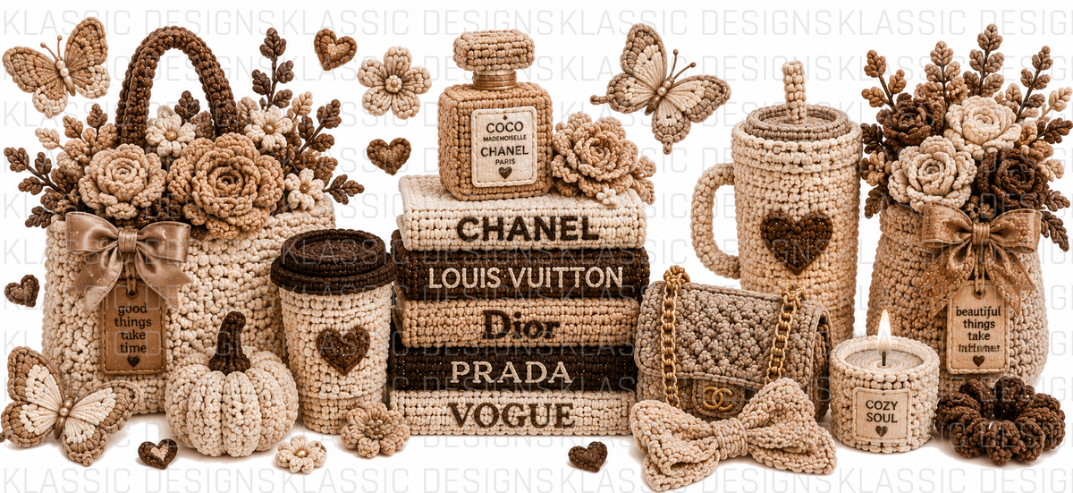 Crochet Style 2 UVDTF Wrap