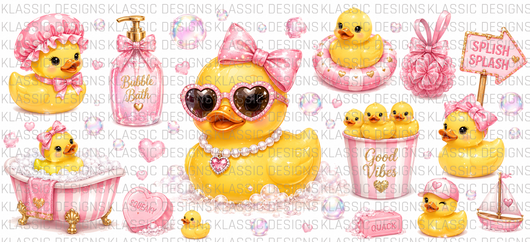 Girl Gangsta Duck UVDTF Wrap