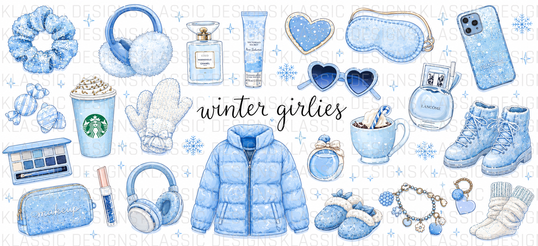 Winter Girlie UVDTF Wrap