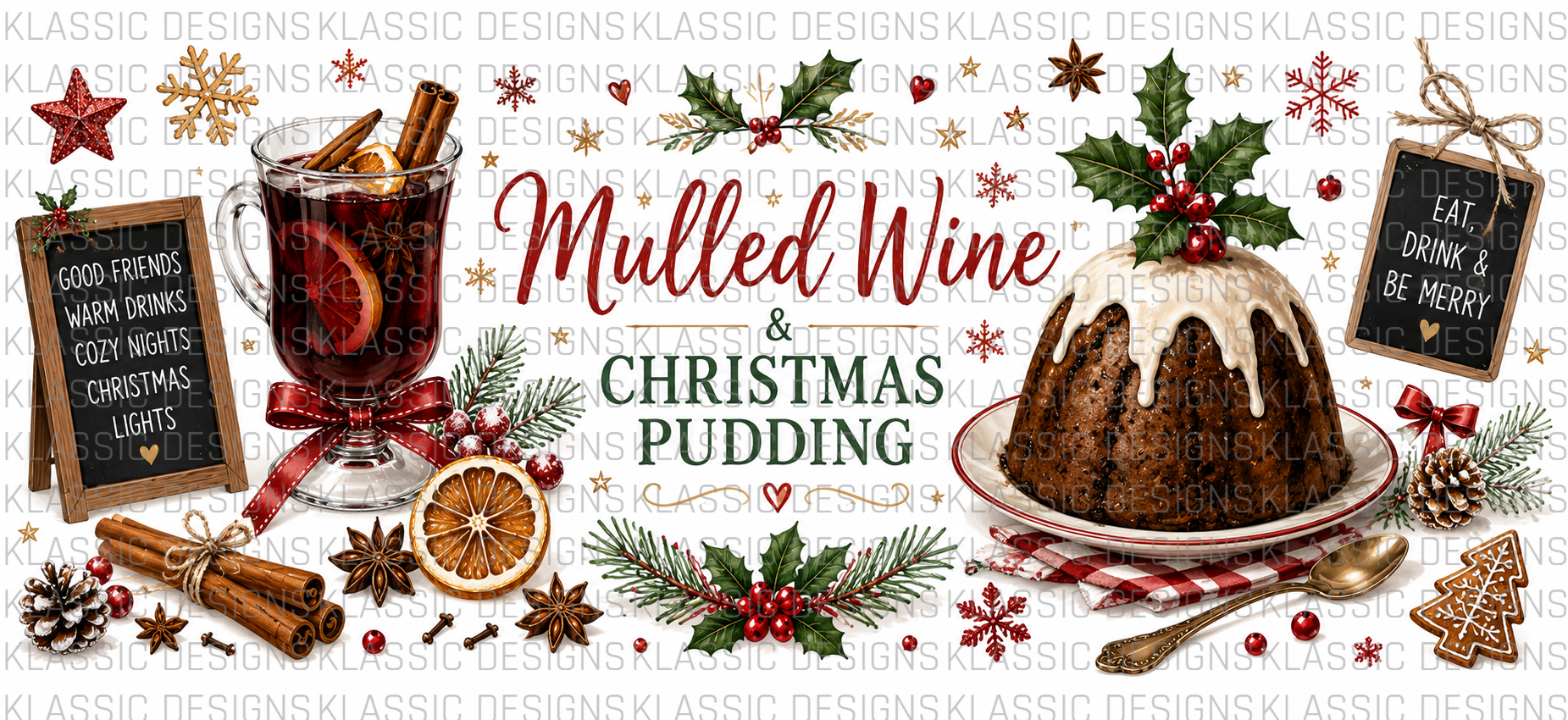 Mulled Wine UVDTF Wrap
