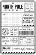 #3 Express Mail Sticker