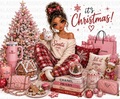 It's Christmas Glam Girl UVDTF Wrap