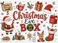 #11 Santa Christmas Eve Box UVDTF Wrap
