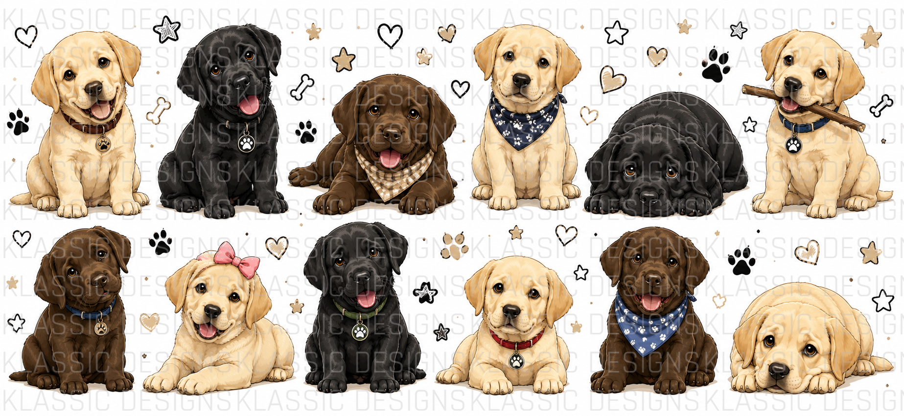 Labrador UVDTF Wrap