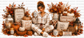 #3 Autumn Glam Girl UVDTF Wrap