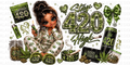 420 Glam Girl UVDTF Wrap