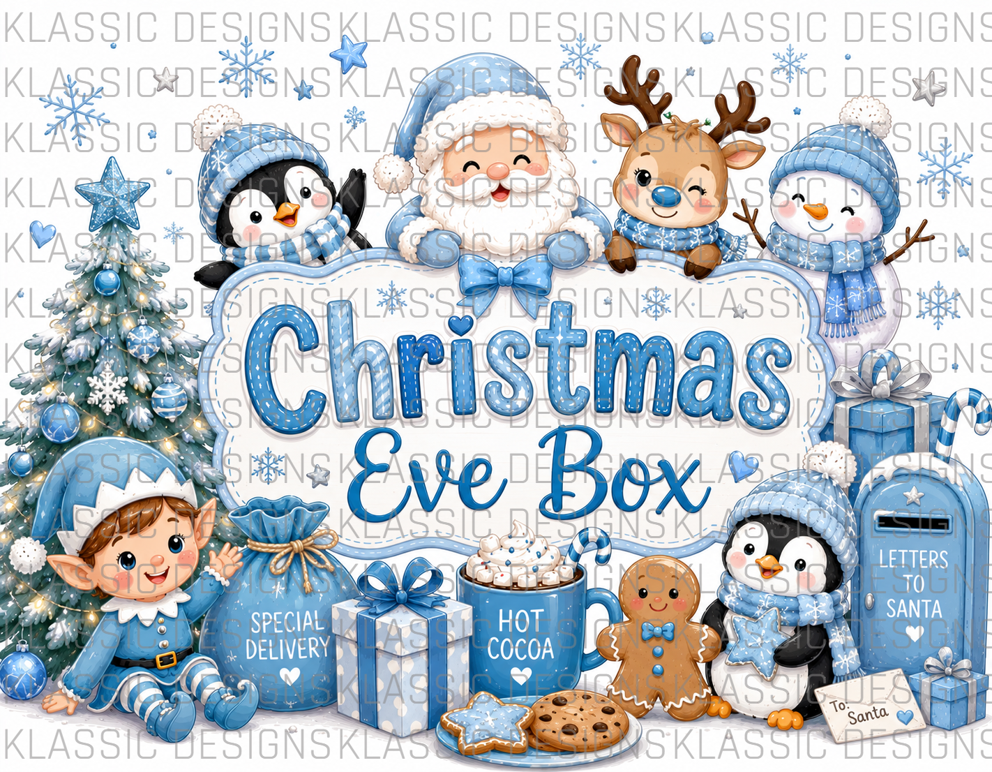 #3 Christmas Eve Box UVDTF Wrap