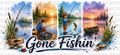 Gone Fishin' UVDTF Wrap
