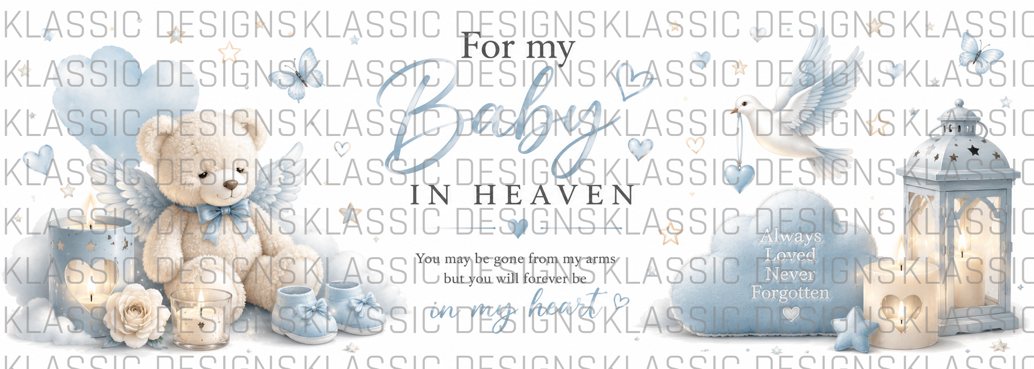 Baby in Heaven UVDTF Wrap