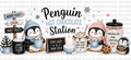 Penguin Hot Chocolate Station UVDTF Wrap