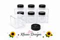 Stackable Glitter Pots