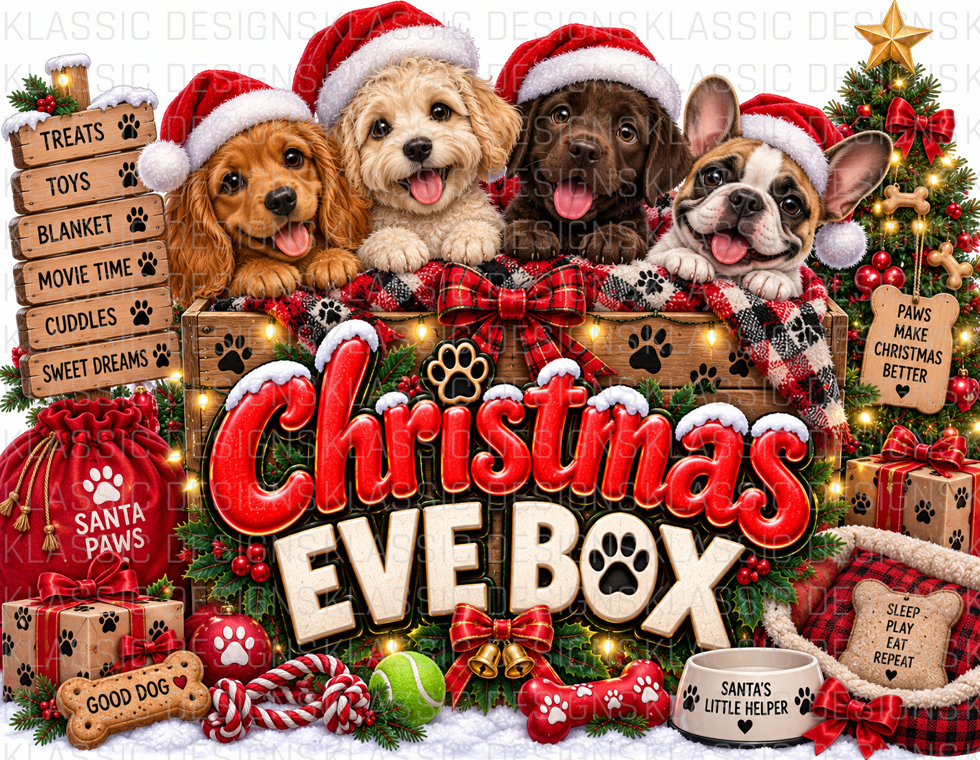 #1 Dog Xmas Eve Box