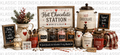 Hot Chocolate Station UVDTF Wrap