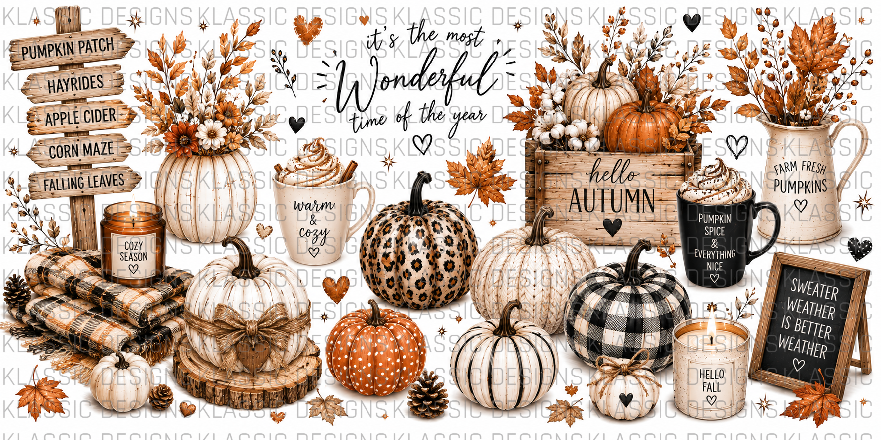Autumn UVDTF Wrap