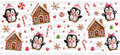 Pink Penguin UVDTF Wrap