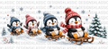 Sledge Penguins UVDTF Wrap