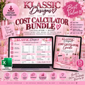 Klassic Designs Cost Calculator & Guide Bundle
