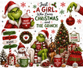 Red theme Green Man UVDTF Wrap
