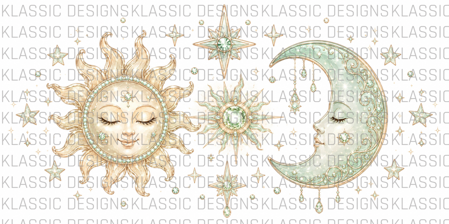 Sun & Moon UVDTF Wrap