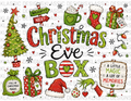 #13 Green Christmas Eve Box UVDTF Wrap