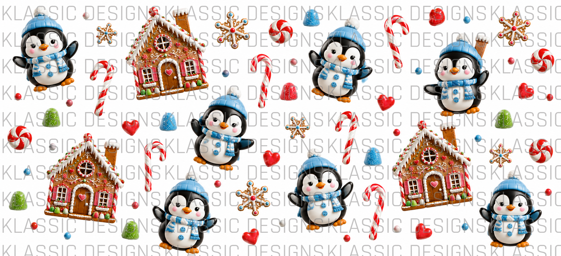 Blue Penguin UVDTF Wrap