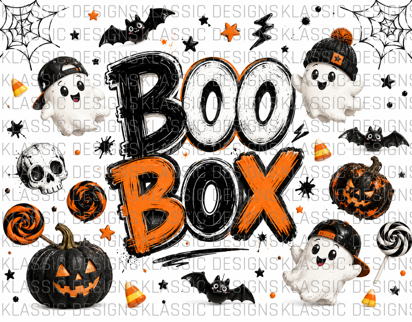 #10 Boo Box uvdtf Wrap