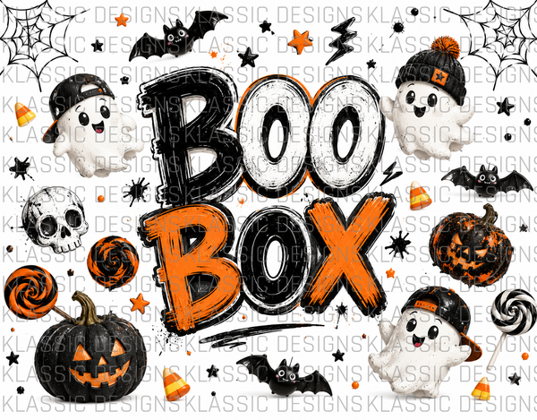 #10 Boo Box uvdtf Wrap