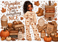 Glam Girl Autumn UVDTF Wrap