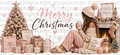 Glam Girl Merry Christmas UVDTF Wrap
