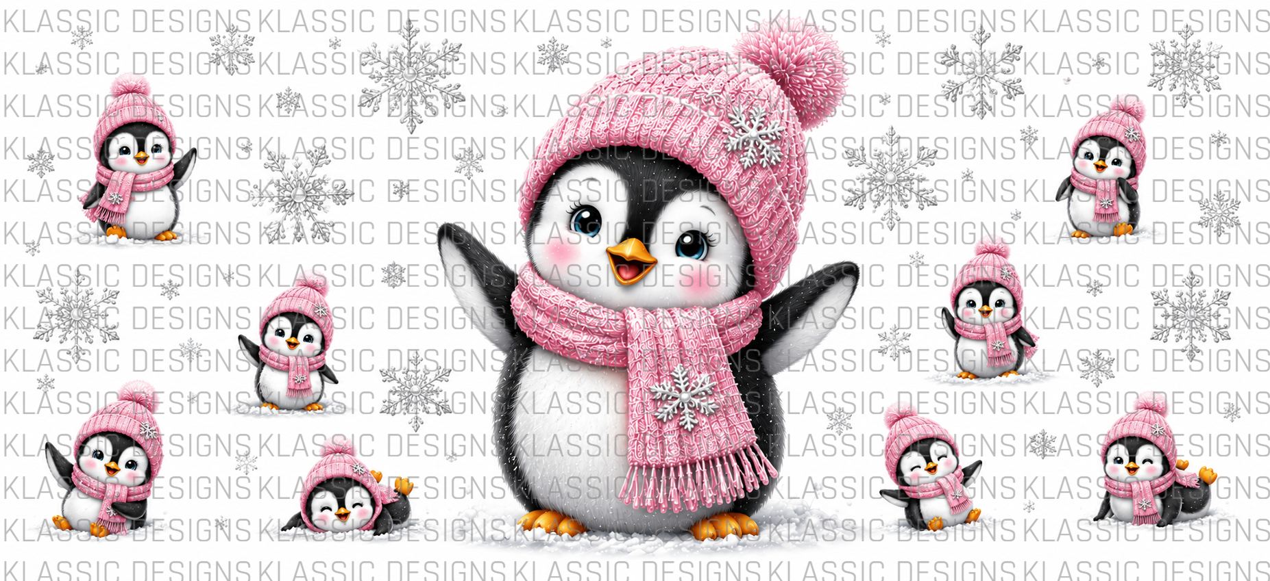#2 Penguin UVDTF Wrap