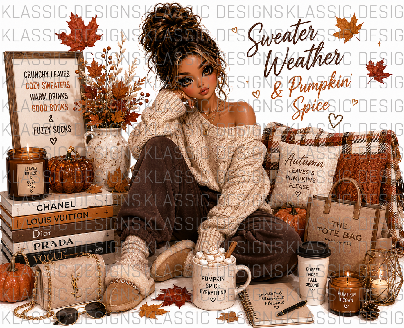 Sweater Weather Glam Girl