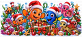 Under the sea Xmas UVDTF Wrap