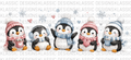 Happy Penguin UVDTF Wrap