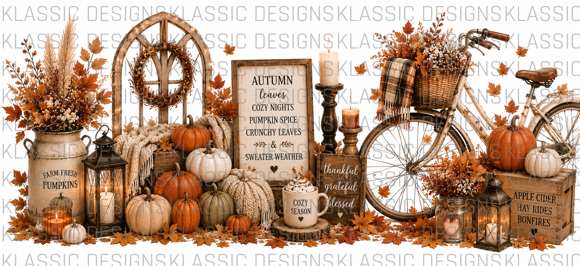Autumn UVDTF Wrap