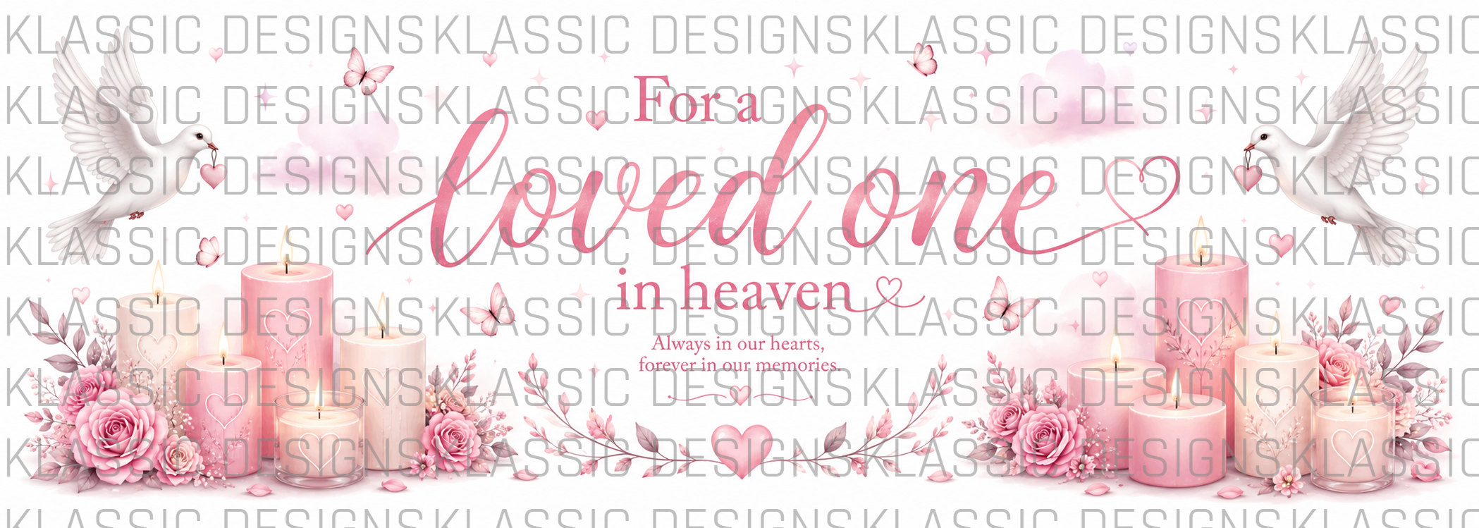 Loved One in Heaven UVDTF Wrap