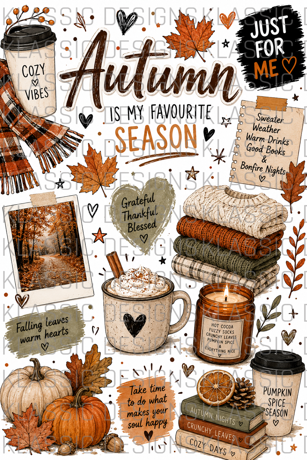 Autumn UVDTF Wrap