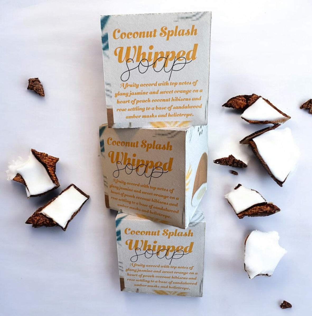 Coconut Splash Whipped soap